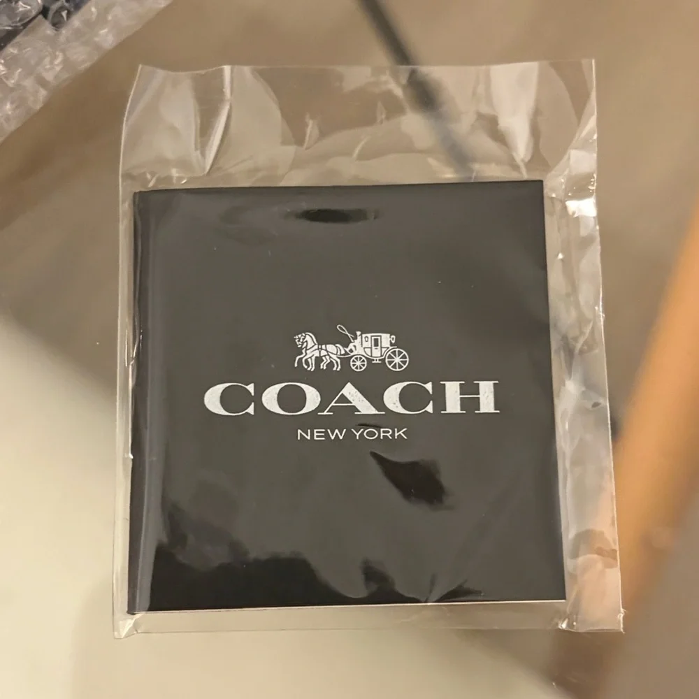 Coach Tea Rose Pendant Necklace and Earrings Gift Set | NWT | Beautiful Gift - Picture 8 of 11